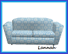 Blue Hosptial Couch