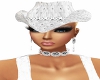 Western Hat White (F)