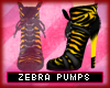 * Zebra pumps - yellow