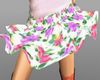 flower print skirts