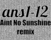 Aint No Sunshine-remix