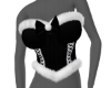 Black Christmas Corset