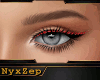 ! RED GLITTER EYELINER