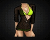 [A] Green Bikini