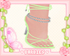 Green Lina Heels