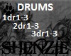 Drums x3