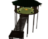 Sage Wooden Hut w/Poses