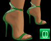 CD Sexy Green Heels