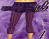 *B4* Purple Plaid Skirt
