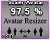 Scaler Avatar *M 97.5%