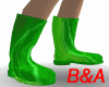 [BA] Toxic Green Boots