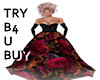 Black Rose Gown
