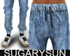 /su/ WASHED DENIM JOGGER