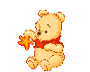 POOH BEAR STICKER