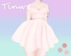 Te Summery Dress Peach