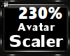 230% Avatar Scaler M/F