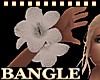 Silk Flower Bangle - R