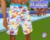 TK-BF Beach Ball Shorts