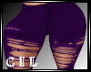 !C!PURP RIPPED JEANS RLL