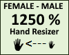 Hand Scaler 1250%
