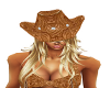 Western saddle hat