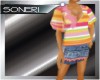 Monica color dress