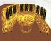 (LS) Gold Couch