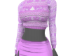 Pink Xmas Sweater+Skirt
