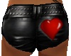Ember B leather shorts