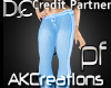 (AK)PF holiday pants blu