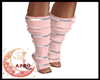 Pink White Socks