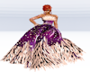 Fantasy Feather Gown
