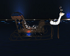 Christmas sleigh+deer