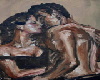 lovers oil painting