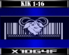x1 : KIK 1 - 16
