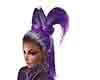 femdom hair purple