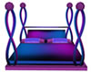 Blue-Pruple Bed