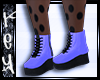 :|Bloq Purple Boots