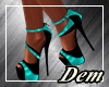 !D! Turquoise Shoes