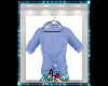 *D* Blue Open Shirt