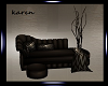 Brown Chaise Set