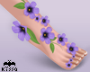 ! Flowers + Feet