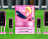 Pink Luxury TV set