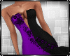 Eve Fishtail Gown Violet