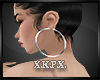 -X K- Earring Silver
