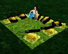  Grass Rug With 6 Poses