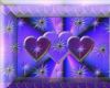 Purple Hearts w SunBurst