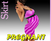 Purple Stripe Pregnant