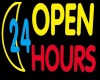 [WR]24 hours open sign
