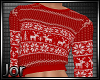 *JK* Ugly Sweater Red